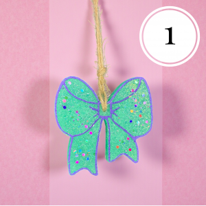 Cute Bow Car Freshie